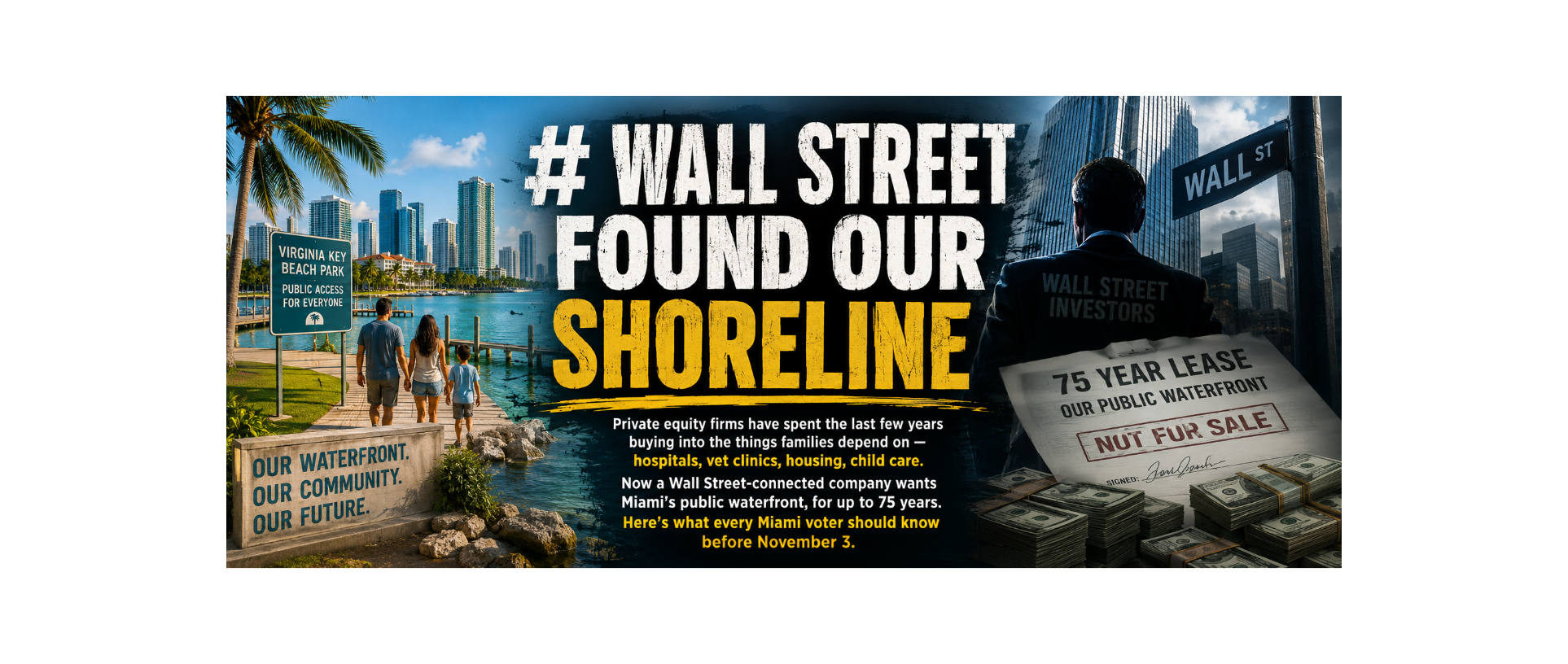 Wall Street Found Our Shoreline